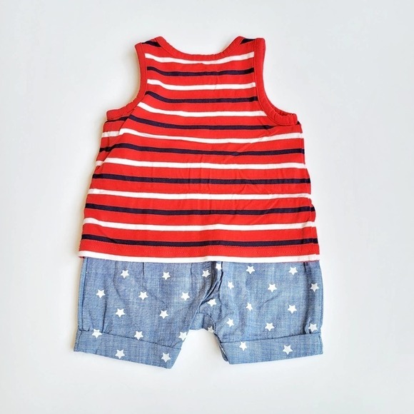 Gap Red White & Blue Romper 3m -New! - Picture 2 of 4